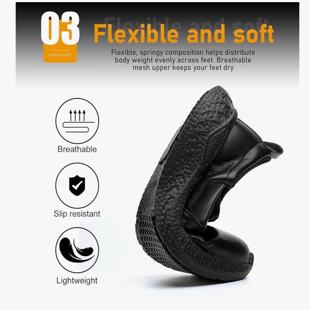 Waterproof Shoes-Restaurant or Hospital grade.